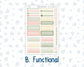 Kit 0295 - 7x9 - Vertical Priorities - Plum Paper - Weekly Kit - September - Apple Harvest