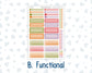Kit 0240 - 7x9 - Vertical Priorities - Plum Paper - Weekly Kit - November - Cozy Thanksgiving