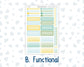Kit 0227 - 7x9 - Vertical Priorities - Plum Paper - Weekly Kit - July - Lemon Grove