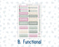 Kit 0307 - 7x9 - Vertical Priorities - Plum Paper - Weekly Kit - December - Velvet Hearth