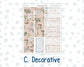 Kit 0266 - 7x9 - Vertical Priorities - Plum Paper - Weekly Kit - May - Froggy Lake Picnic