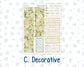 Kit 0280 - 7x9 - Vertical Priorities - Plum Paper - Weekly Kit - Half Past Six In August