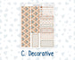 Kit 0237 - 7x9 - Vertical Priorities - Plum Paper - Weekly Kit - October - Forest Folk