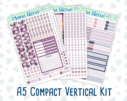 Kit 0236 - A5 Compact Vertical - Weekly Kit - October - Sweet & Spooky