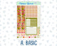 Kit 0240 - A5 Compact Vertical - Weekly Kit - November - Cozy Thanksgiving