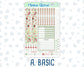 Kit 0244 - A5 Compact Vertical - Weekly Kit - December - Santas Village