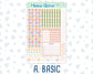 Kit 0222 - A5 Compact Vertical - Weekly Kit - June - Beach Day
