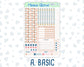Kit 0234 - A5 Compact Vertical - Weekly Kit - September - REF - Kit 0234 – Reader’s Escape - September