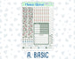 Kit 0245 - A5 Compact Vertical - Weekly Kit - December - Vintage Christmas