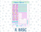 Kit 0230 - A5 Compact Vertical - Weekly Kit - August - School Daze