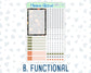 Kit 0238 - A5 Compact Vertical - Weekly Kit - October - Starry Autumn Nights