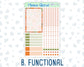 Kit 0233 - A5 Compact Vertical - Weekly Kit - September - Cinnamon Days