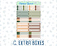 Kit 0242 - A5 Compact Vertical - Weekly Kit - November - Cottage Autumn