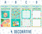 Kit 0169 7x9 Daily Duo - On Vacation - June- Summer- Planner