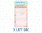 Kit 0174 - 7x9 - Summer Splash- July- Summer- Notes Pages - Dashboard Kit - Productivity Page