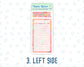 Kit 0174 - A5 - Summer Splash - July- Summer - Notes Pages - Dashboard Kit - Productivity Page