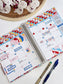 Kit 0180 - 7x9 - Monthly - Back To School- August - Summer- For EC Planners