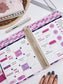 Kit 0253 - A5 - EC Monthly Kit - February - Rosy Daydreams