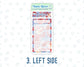 Kit 0173 - A5 - Patriotic Party - July- Summer - Notes Pages - Dashboard Kit - Productivity Page