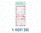 Kit 0173 - A5 - Patriotic Party - July- Summer - Notes Pages - Dashboard Kit - Productivity Page