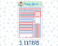 Kit 0173 - 7x9 Daily Duo - Patriotic Party - July- Summer- Planner