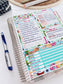 Kit 0222 - A5 - EC Notes Pages - June - Beach Day - Dashboard Kit | Productivity Page
