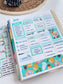 Kit 0208- 7x9 - Shamrock Lane- March- Weekly Kit For Planners