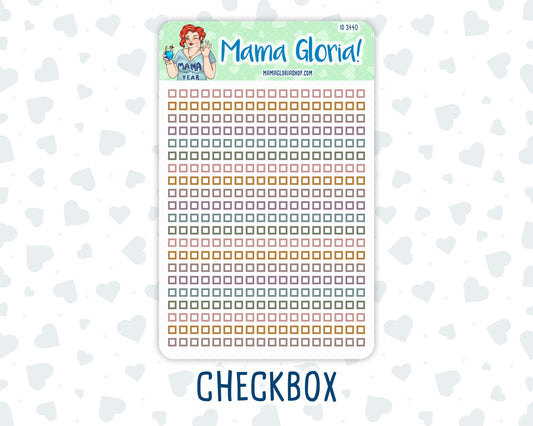 Checkbox - Checklist - Stickers For Planners