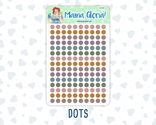 Dots - Bullet Point - Stickers For Planners