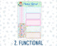 Kit 0182- 7x9 Daily Duo - Birthday - EC Planner