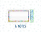 Kit 0182 - A5 - Birthday - Notes Pages - Dashboard Kit - Productivity Page