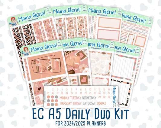 Kit 0186 - A5 Daily Duo - Workspace Vibes - September - Autumn- Planner