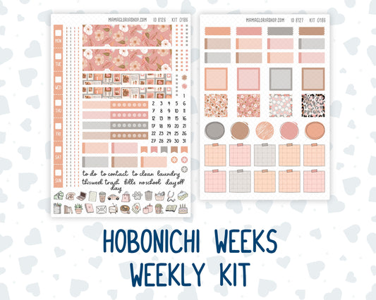 Kit 0186 Hobonichi Weeks – Weekly Kit - Workspace Vibes - September- Autumn