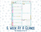 Kit 0182- 7x9 Daily Duo - Birthday - EC Planner