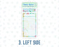 Kit 0182 - A5 - Birthday - Notes Pages - Dashboard Kit - Productivity Page