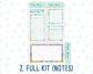 Kit 0182 - A5 - Birthday - Notes Pages - Dashboard Kit - Productivity Page