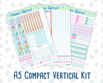 Kit 0182 - A5 Compact Vertical - Birthday - Weekly