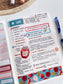 Kit 0260 - Hobonichi Cousin - Daily Kit - April - Pastel Egg Hunt