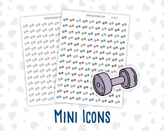 Workout - Fitness - Gym - Doodle Icon Sticker