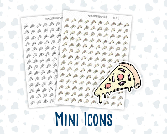 Pizza Time - Doodle Icon Sticker