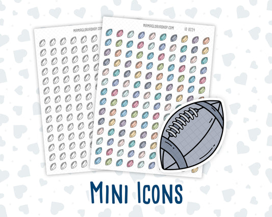 Football - Doodle Icon Sticker