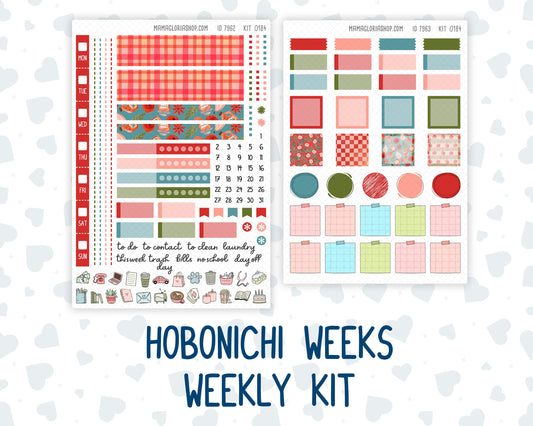 Kit 0184 Hobonichi Weeks – Weekly Kit - Apple Cider - September- Autumn