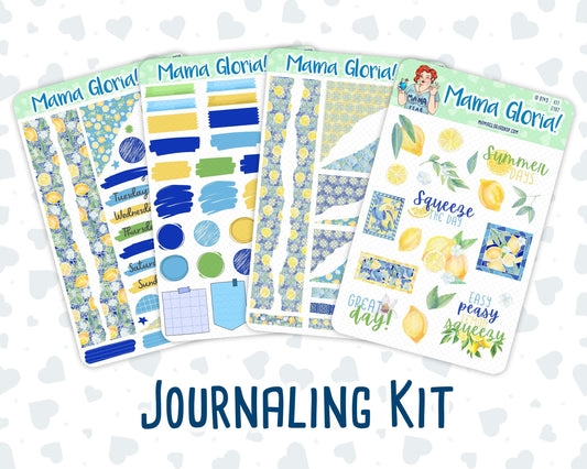 Kit 0187 - Mosaic&Lemon - Journaling Kit - For Planner - Notebook - Journal