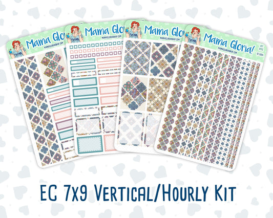 Kit 0172 - 7x9 - Mosaic - Weekly Kit For Planners