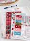 Kit 0202 Hobonichi Cousin – Daily Kit - Folky Forest - January