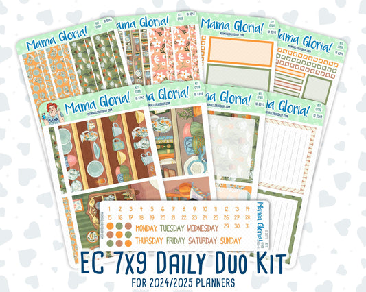 Kit 0188 - 7x9 Daily Duo - Cozy Nights - October - Planner