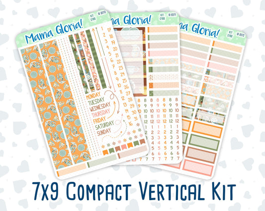 Kit 0188 - 7x9 Compact Vertical - Cozy Nights - October - Weekly