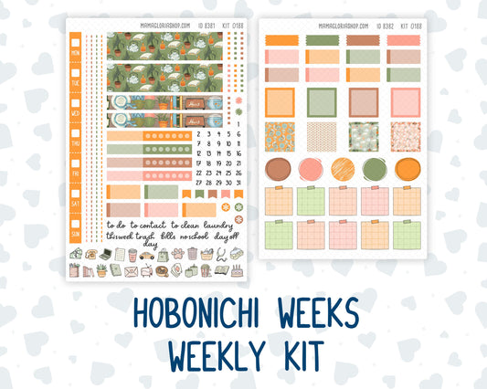 Kit 0188 Hobonichi Weeks – Weekly Kit - Cozy Nights - October - Autumn - Fall