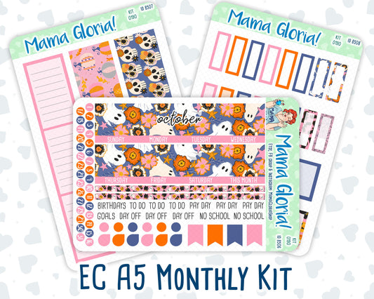 Kit 0190 -A5 -Monthly - Halloween Spooktacular - October- Autumn Kit