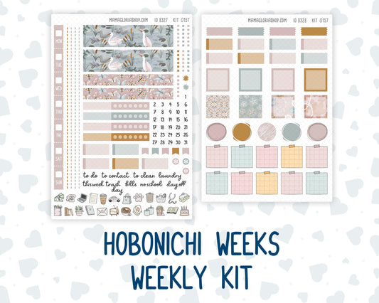 Kit 0157 Hobonichi Weeks – Weekly Kit - Swan Lake